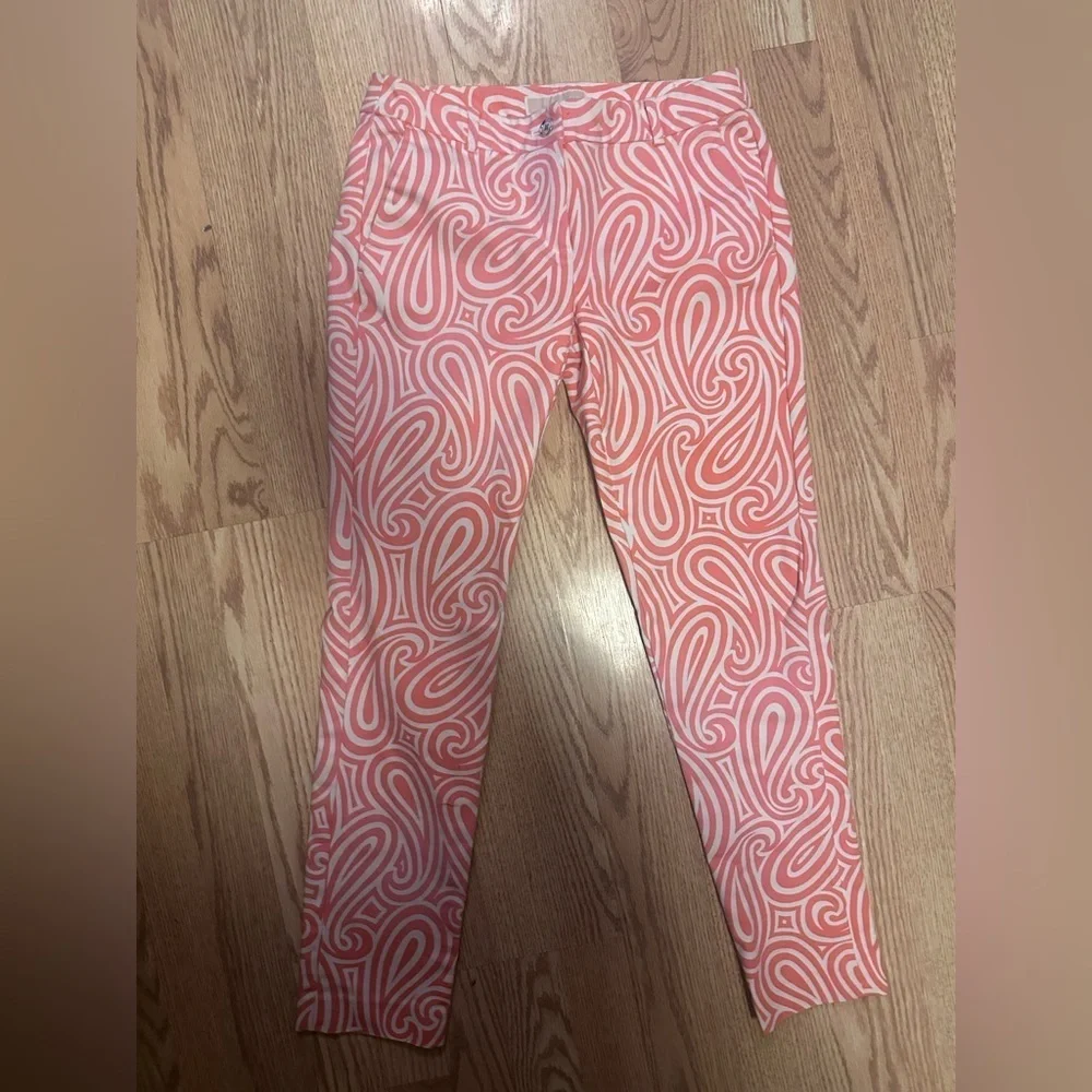 Michael Kors Geometric Button‎ Pants Size 2